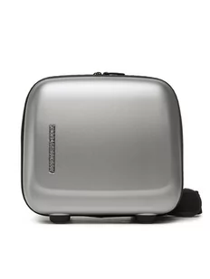 Mandarina Duck Kuferek D-Drop P10KEN01466 Srebrny - Kosmetyczki, organizery i kuferki - miniaturka - grafika 1