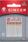 Akcesoria i części do maszyn do szycia - Igły do maszyny do szycia Singer UNIVERSAL 80/12 10PK 10 szt. (7393033107376) - miniaturka - grafika 1