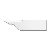 Akcesoria do pakowania - Ostrze do usuwania wiórów, wklęsłe - miniaturka - grafika 1