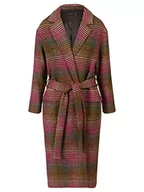 Płaszcze damskie - ApartFashion APART płaszcz z dzianiny w kolorowych kolorach, różowy-wielokolorowy, 42 - miniaturka - grafika 1