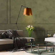 Lampy stojące - Oryginalna lampa podłogowa miedziana MANILA MIRROR - miniaturka - grafika 1