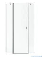 Kabiny prysznicowe - Radaway Nes Brushed Nickel Ptj kabina pięciokątna 80x100cm lewa szczotkowany nikiel 10052000-91-01L/10052400-91-01 - miniaturka - grafika 1