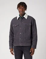 Kurtki męskie - Męska kurtka jeansowa Wrangler ANTIFIT SHERPA XL - miniaturka - grafika 1