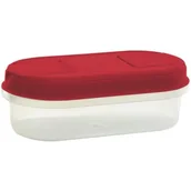 Pojemniki kuchenne - Plast Team POLAND SP. Z O.O. Pojemnik Z Dozownikiem 0,5l 1124 Czerwony TEA000390 - miniaturka - grafika 1