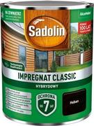 Farby i impregnaty do drewna - Impregnat hybrydowy Sadolin Classic heban 0,75l - miniaturka - grafika 1