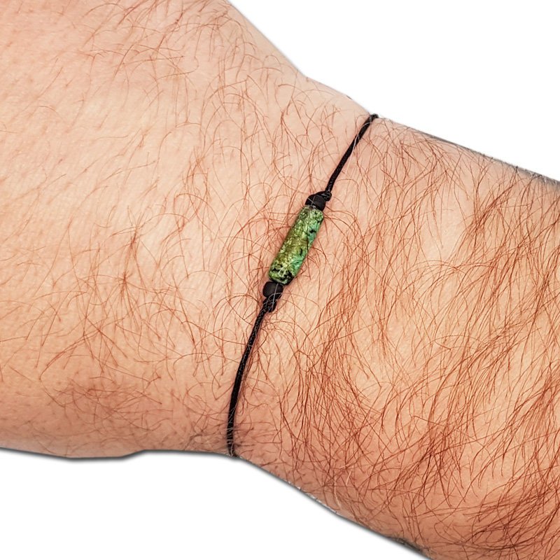 Bransoletka męska z turkusem – talizman odwagi i wewnętrznej harmonii