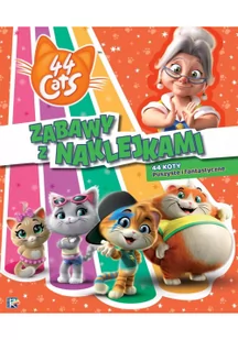44 Koty Zabawy z naklejkami - Literatura popularno naukowa dla młodzieży - miniaturka - grafika 2