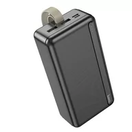 Powerbanki - Hoco Power bank 30 000mAh J91B czarny - miniaturka - grafika 1