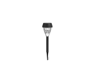 Aigostar - LED Lampa solarna LED/0,06W/2V 33,5 cm 6500K IP44 czarna - Lampy ogrodowe - miniaturka - grafika 1