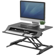 Akcesoria na biurko - Nakładka na biurko do pracy stojącej Sit-Stand Lotus LT FELLOWES czarna 8215001 - miniaturka - grafika 1