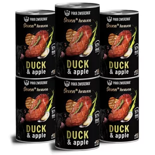 Paka Zwierzaka Seventh heaven Kaczka z jabłkiem duck & apple) 6x400g - Mokra karma dla psów - miniaturka - grafika 1