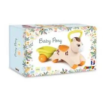 Smoby Pierwszy Jeździk Pony Ride-On Kucyk z Przyczepką 721500 - Jeździki dla dzieci - miniaturka - grafika 2