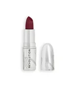 Szminki - Makeup Revolution Metallic Muse Glitter Lipstick, Iced Berry - miniaturka - grafika 1