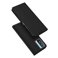 Etui i futerały do telefonów - Dux Ducis Skin Pro etui z klapką Vivo Y76 5G/Y76s/Y74s czarny - miniaturka - grafika 1