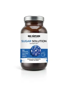 Big Nature Sugar Solution - suplement diety 90 kaps. - suplement - Serce i układ krążenia - miniaturka - grafika 1