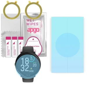 2x folia ochronna hydrożelowa do Polar Ignite 3 - apgo HD HQ FLEX Smartwatch Hydrogel Protection Ochrona na ekran smartwatcha - Akcesoria do smartwatchy - miniaturka - grafika 1