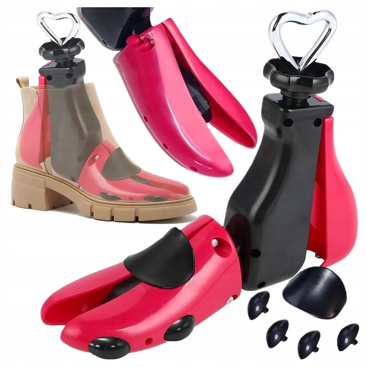 Regulowane Prawidło do Rozciągania Napinacz Ciasnych Butów Obuwia 40-47cm