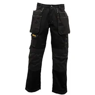 Spodnie męskie - Regatta Męskie spodnie WORKLINE Relaxed Plain czarne, W30/L34 - miniaturka - grafika 1
