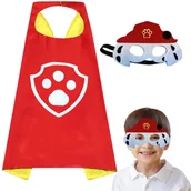 Dodatki do strojów karnawałowych - Strój Przebranie Psi Patrol Marshall Maska Peleryna, Hopki - miniaturka - grafika 1