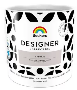 Farba ceramiczna Beckers Designer Collection Natural 2,5 l - Farby wewnętrzne - miniaturka - grafika 1