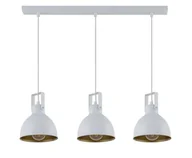 Lampy sufitowe - Sigma Stylowa lampa wisząca biura i domu MARS zwis prosty 3 Biały złoty 32263 - miniaturka - grafika 1