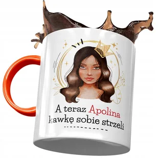 Kubek Pomarańczowy Dla Apoliny Koleżanki Prezent z Nadrukiem ze Zdjęciem + Opakowanie na prezent (wzór 04) - Kubki Kubek Pomarańczowy Dla Apoliny Koleżanki Prezent z Nadrukiem ze Zdjęciem + Opakowanie na prezent (wzór 04) - Kubki - miniaturka - grafika 1