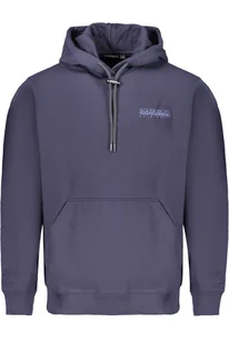 NIEBIESKA BLUZA MĘSKA BEZ ZAMKA NAPAPIJRI - Bluzy męskie - miniaturka - grafika 1