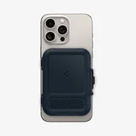 Uchwyty samochodowe do telefonów - Spigen MagSafe Card Holder Lock Fit (MagFit) Czarny - miniaturka - grafika 1