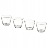 Świeczniki - IKEA GALEJ Świecznik na tealighty KOMPLET 4szt szkło 6cm - miniaturka - grafika 1