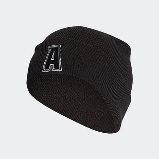 adidas Unisex 2-kolorowa czapka z logo, czarna/biała, dla dorosłych (S/M), czarny/biały, M - Czapki damskie - miniaturka - grafika 1