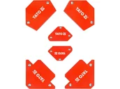 Akcesoria spawalnicze - ZESTAW SPAWALNICZYCH KĄTOWNIKÓW MAGNETYCZNYCH  6 SZT. - miniaturka - grafika 1