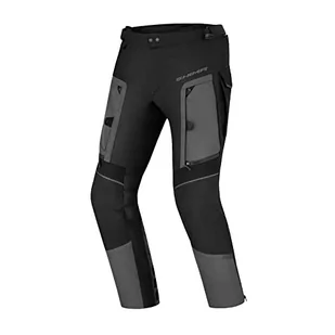 SHIMA HERO 2.0 męskie spodnie motocyklowe - wszystkie pory roku spodnie turystyczne Cordura Cargo tkanina z membraną imperable, warstwa grzewcza, ochraniacze CE na kolana (szary, XXL) - Odzież motocyklowa - miniaturka - grafika 1