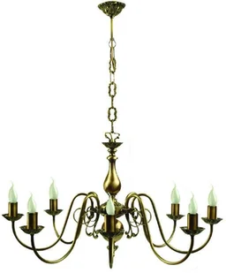 Lampa świecznikowa 8 plomienna Jana - Lampy sufitowe - miniaturka - grafika 1