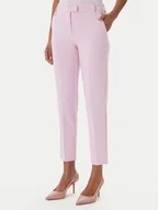Spodnie damskie - Fracomina Spodnie materiałowe FR26SV4002W42901 Różowy Slim Fit - miniaturka - grafika 1