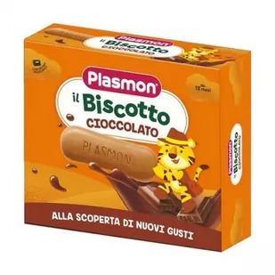 PLASMON BISZKOPTY DLA DZIECI CZEKOLADOWE 320G - Ciastka - miniaturka - grafika 1