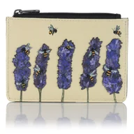 Portfele - Skórzana bilonówka damska Lawenda w Słońcu Yoshi Y1321 - miniaturka - grafika 1