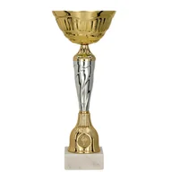 Gadżety dla kibiców - Puchar metalowy złoto-srebrny - miniaturka - grafika 1