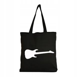 Eko TORBA Shopper Na ramię Muzyka Nuty Gitara #3 - Torby i wózki na zakupy - miniaturka - grafika 1