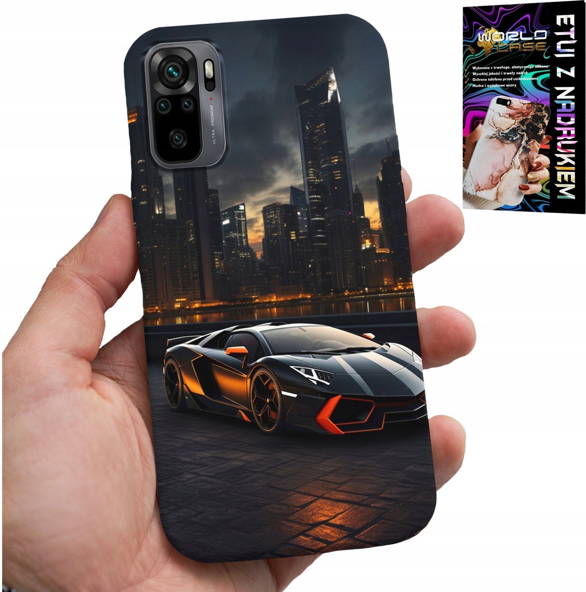 ETUI DO XIAOMI NOTE 10 / 10S - LUKSUSOWE SAMOCHODY, DUBAI AUTO SPORT