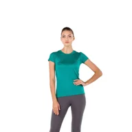 Odzież trekkingowa damska - Koszulka turystyczna damska Woolona Pera 100% Merino - miniaturka - grafika 1
