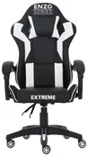 Fotele gamingowe - Fotel Gamingowy dla Gracza Extreme ENZO White - miniaturka - grafika 1