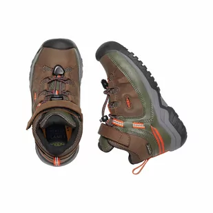 Buty trekkingowe dziecięce KEEN TARGHEE MID WP - Buty trekkingowe dziecięce - miniaturka - grafika 3