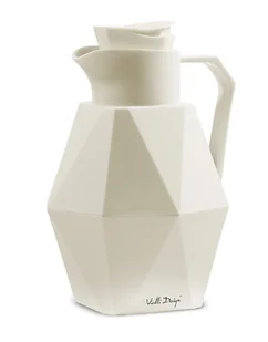 Vialli Design Termos z wkładem szklanym 1L GEO biały 27473 27473 - Termosy - miniaturka - grafika 3