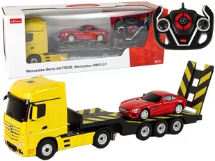 LAWETA STEROWANA NA PILOTA AUTO MERCEDES POJAZD RC - Zabawki zdalnie sterowane - miniaturka - grafika 1