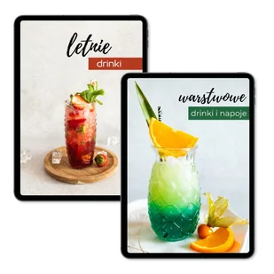 PAKIET 2 ebooków Warstwowe + Letnie drinki - E-booki - kuchnia i diety - miniaturka - grafika 1