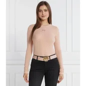 Bluzki damskie - Pinko Bluzka | Slim Fit | z dodatkiem kaszmiru - miniaturka - grafika 1