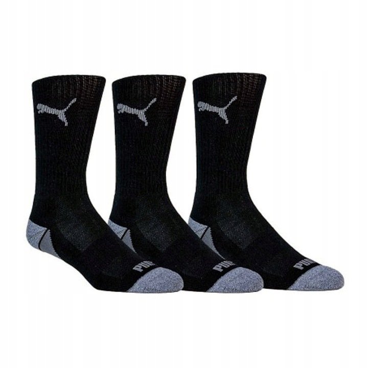 Sportowe Skarpety Puma Crew Socks 3-pak 897580-02 termiczne Rozmiar 42/46