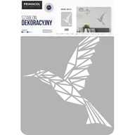 Szablony malarskie - Primacol Szablon XXL nr 95 "Humming-bird" Decorative - miniaturka - grafika 1