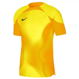 Bluzy sportowe męskie - Nike, Bluza męska Gardien IV Goalkeeper JSY SS DH7760 719, Żółty, rozm. M - grafika 1