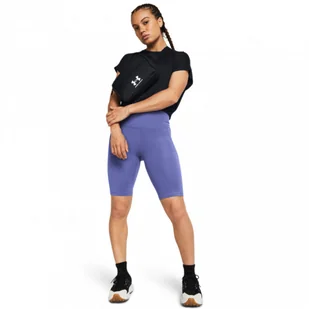Damskie kolarki treningowe Under Armour Meridian 10in Short - fioletowe - Spodenki damskie - miniaturka - grafika 1